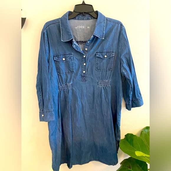 Denim dress size Xl - Picture 1 of 9